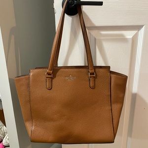 Kate Spade Medium Jackson Satchel Warm Gingerbread